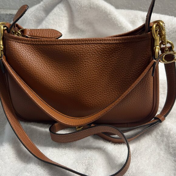 Coach Cary Crossbody in saddle - Picture 2 of 9